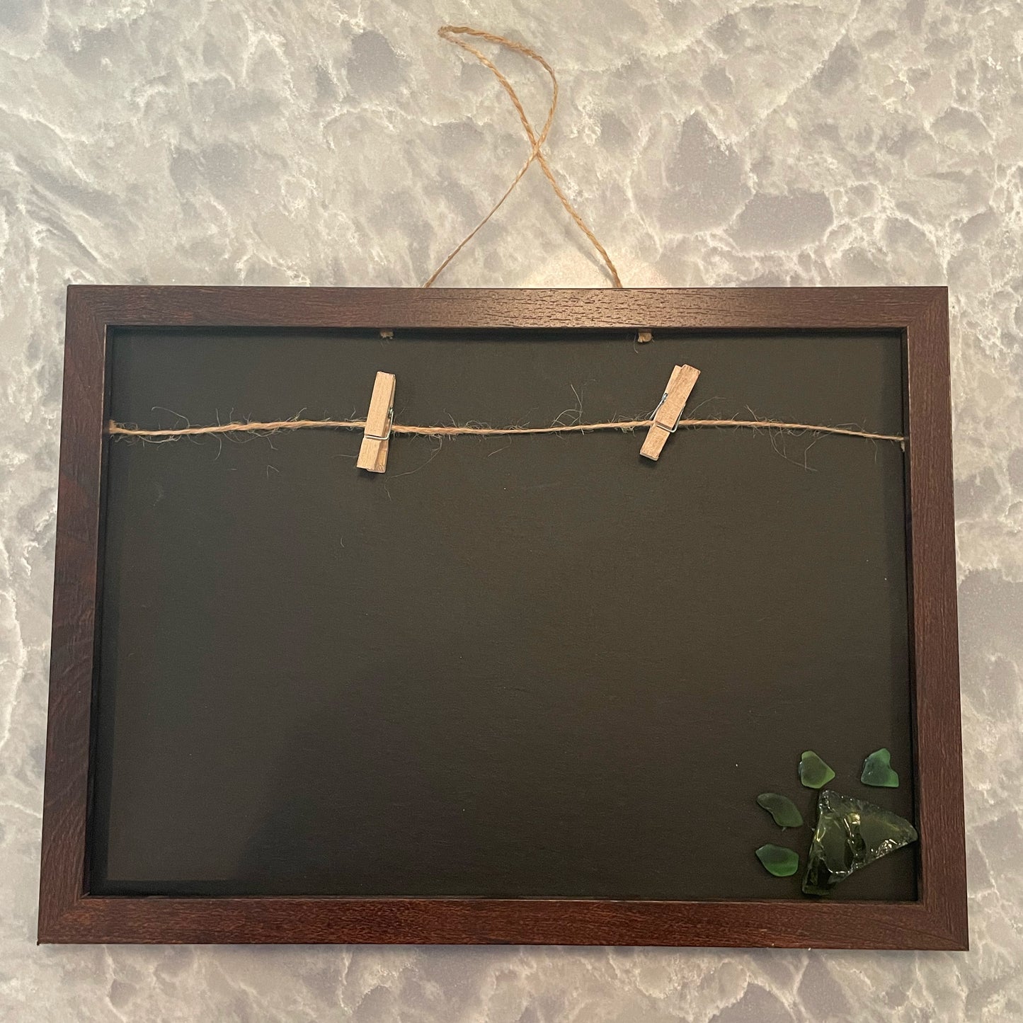 Green Colored Beach Glass