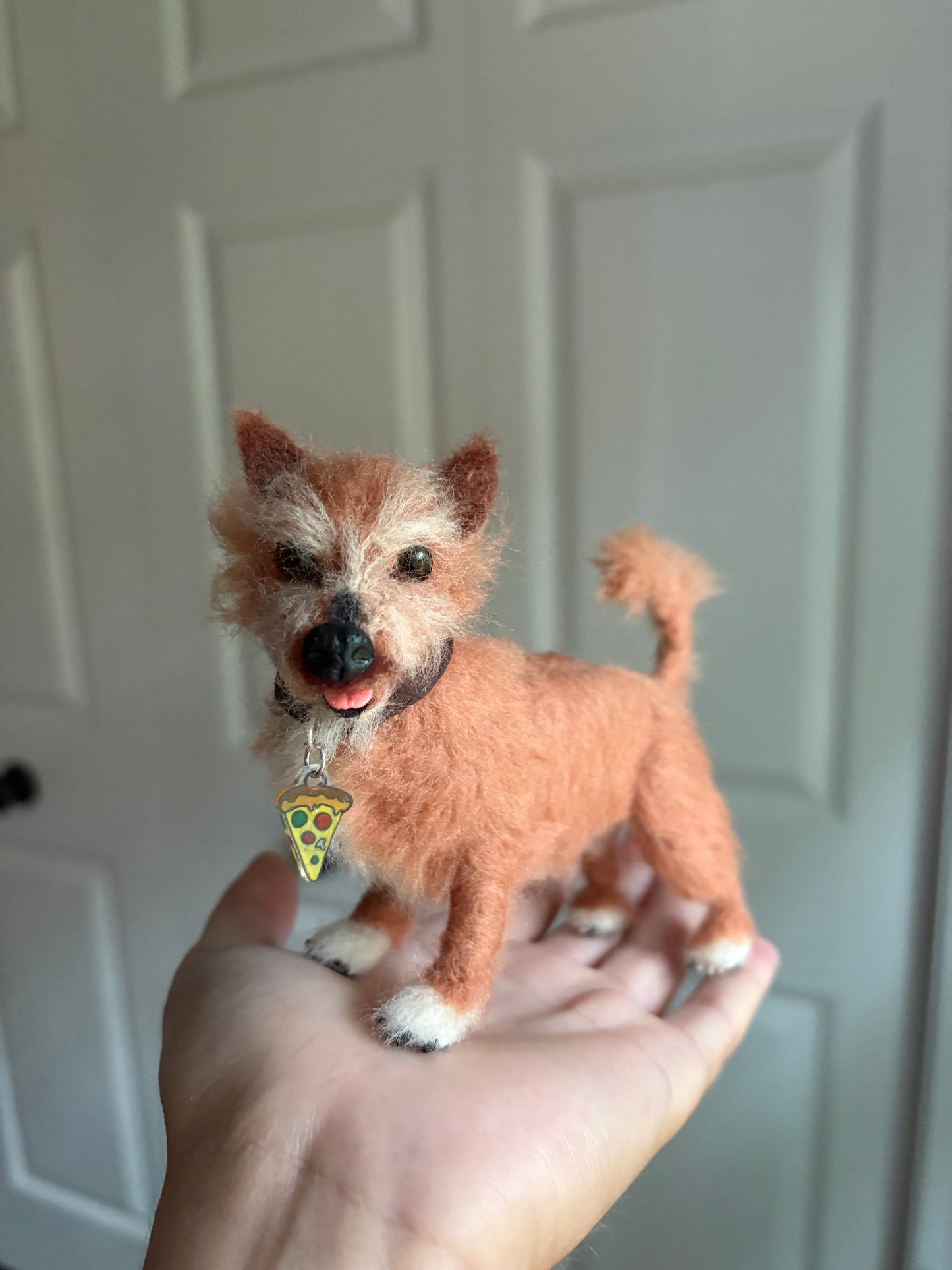 Regular-Size Custom Needle-Felted Pet Sculptures