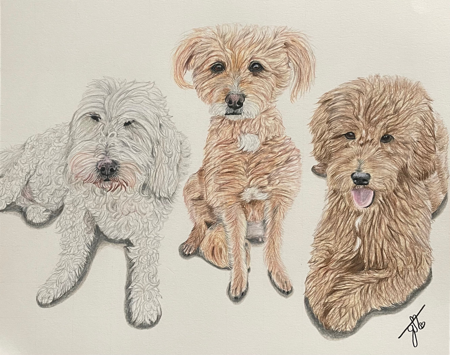 Personalized Pet Portrait - Full Body